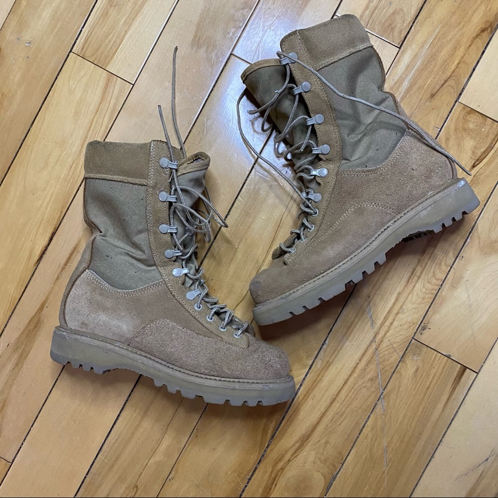 Boulet combat desert boots - W9 / 25cm army military